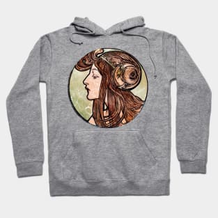 Angelic Art Nouveau Goddess Hoodie